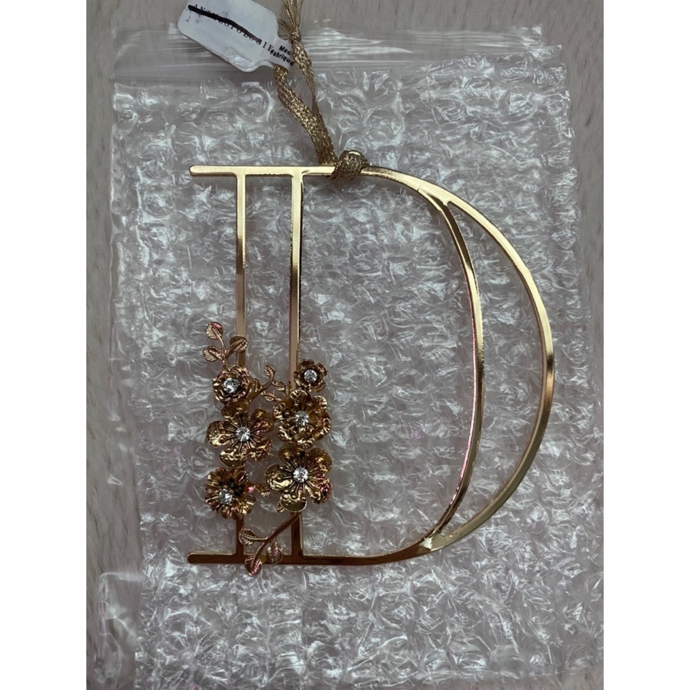 Anthropologie Floral Monogram Ornament - Picture 15 of 16